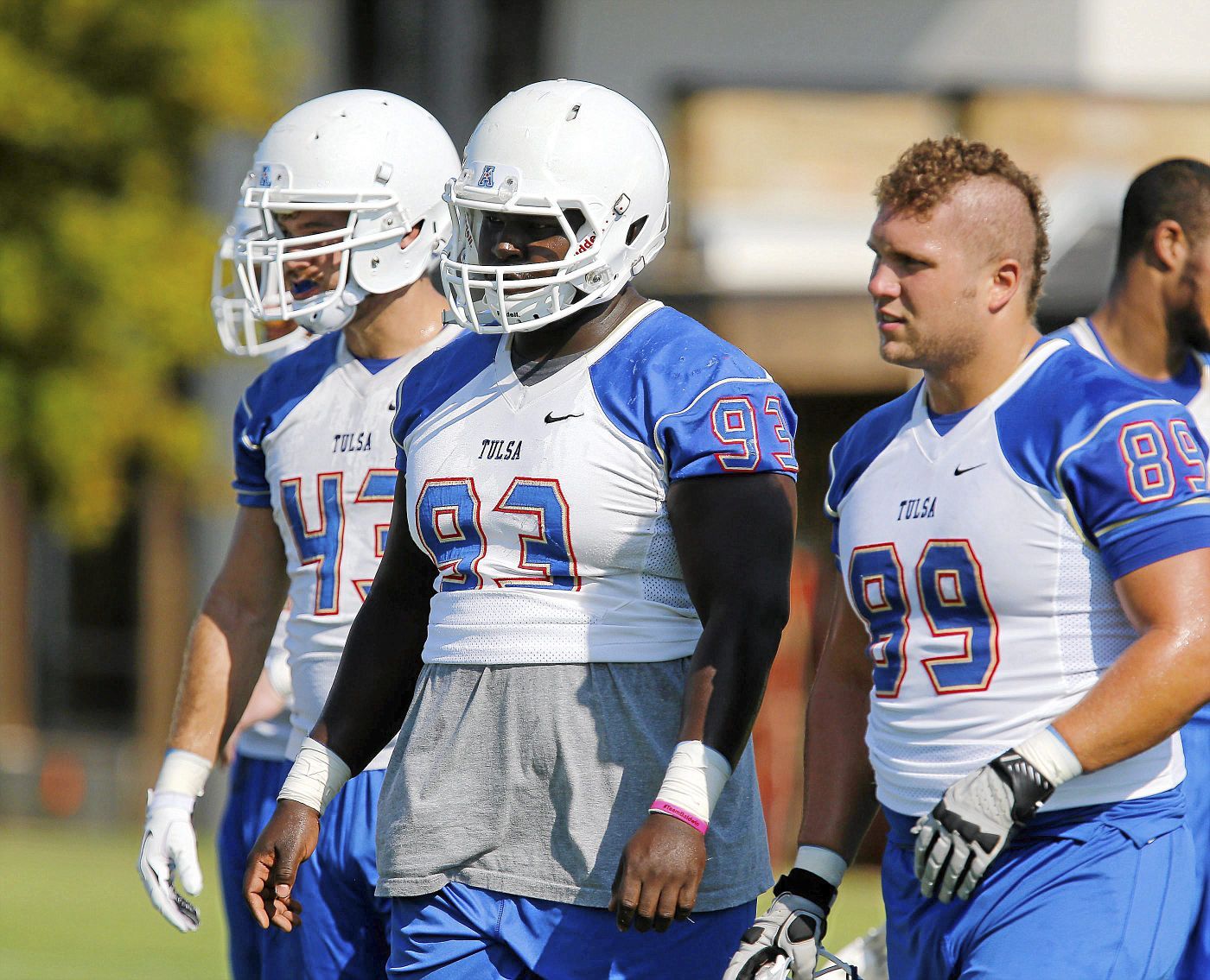 TU FOOTBALL PRACTICE